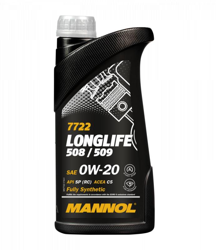 Mannol 7722 Longlife 508/509 0W-20 1 