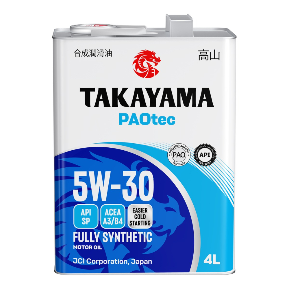 TAKAYAMA PAOtec 5W-30 SP A3/B4 4 �