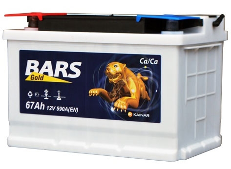 BARS GOLD 67Ah 590A L