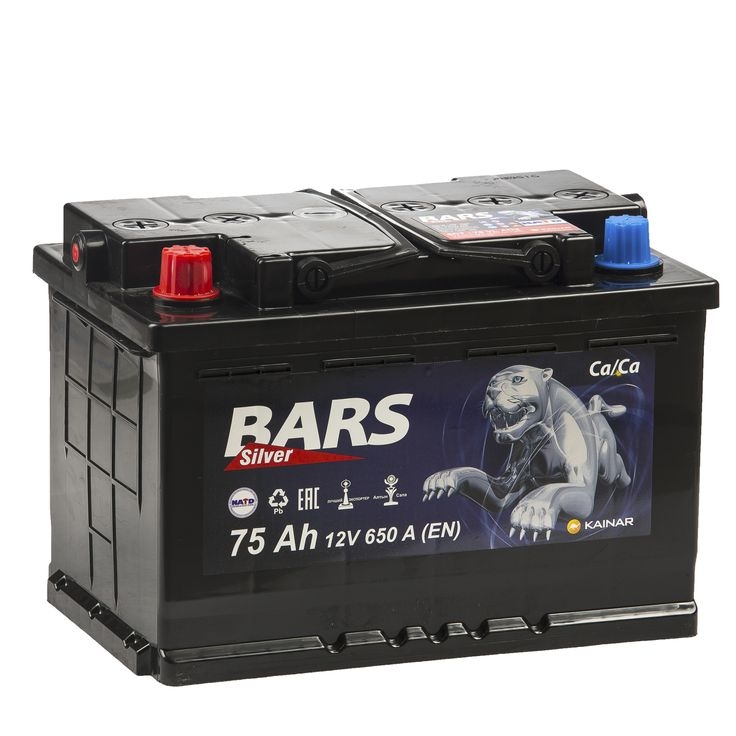 BARS SILVER 75Ah 650A R