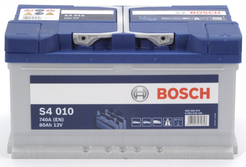 BOSCH S4 LB Silver 80Ah 740A R+ (0092S40100)