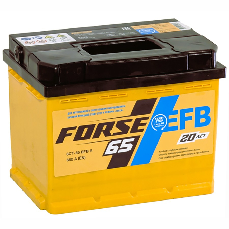 Forse EFB 65Ah 660A R+