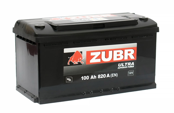 ZUBR Ultra 100Ah 940A L+