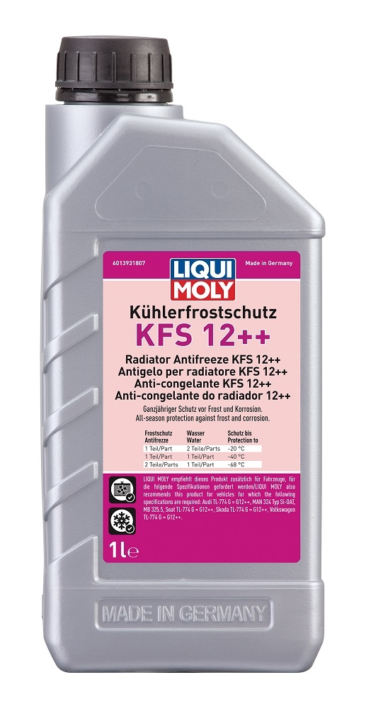 Liqui Moly Kuhlerfrostschutz KFS 12++ 1 л