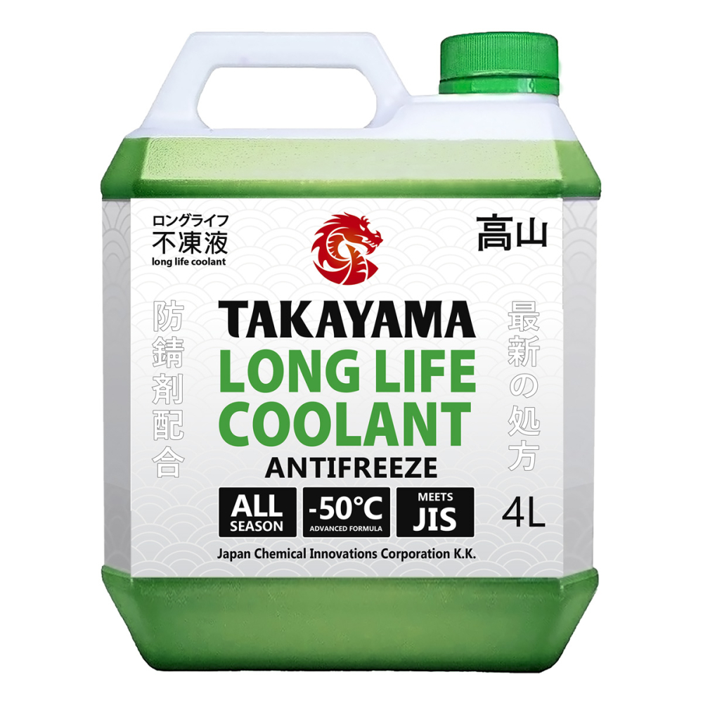 TAKAYAMA Long Life Coolant green 4 л