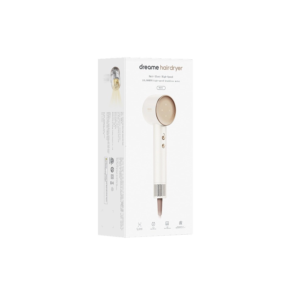 Xiaomi Dreame Hair Glory Hair Dryer White (AHD6A-WH)