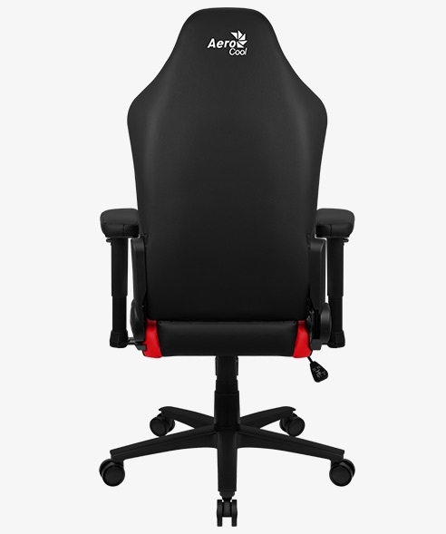 AeroCool Crown Leatherette Black Red (4711099471171)