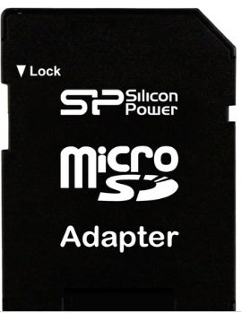 Silicon Power micro SDXC 64Gb Elite Class10+adapter