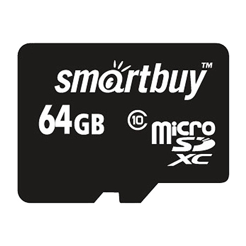 Smartbuy micro SDXC 64Gb Class10 +SDadapter