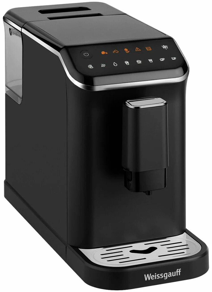 Weissgauff WCM-325 Black Automatic Touch Cappuccino