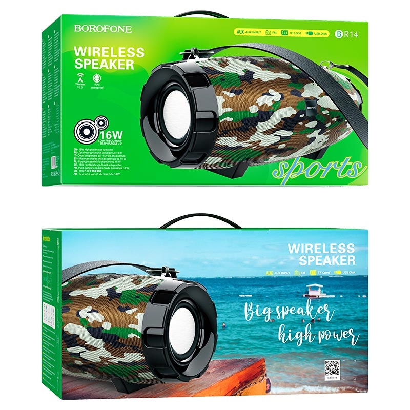 BOROFONE BR14 Camouflage Green