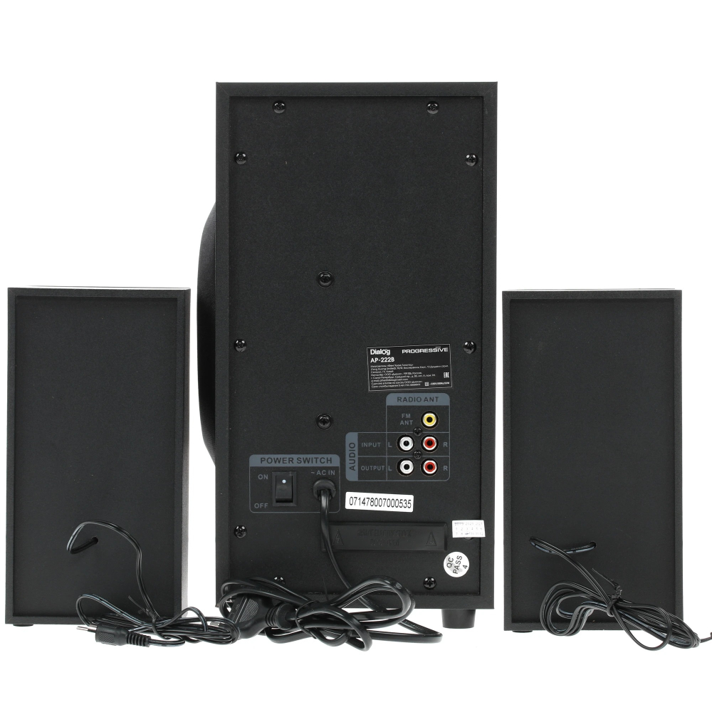 DIALOG AP-222B Progressive черный