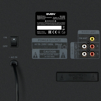 Sven MS-2080 черный