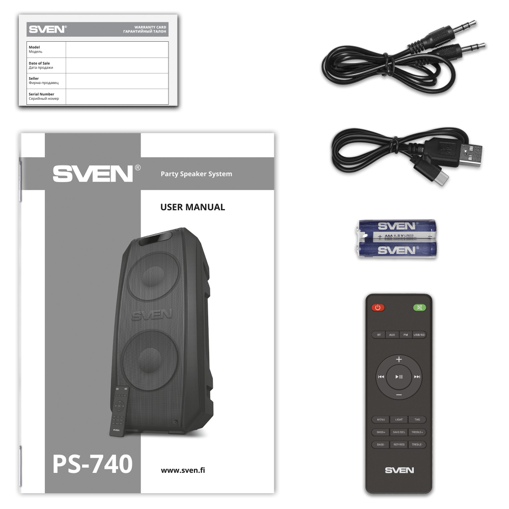 Sven PS-740 черный