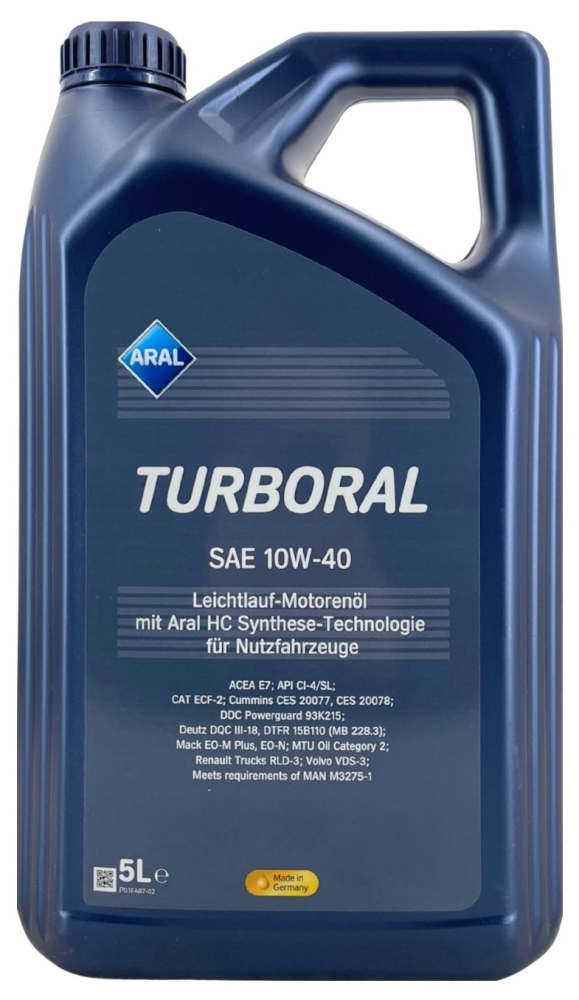 ARAL TURBORAL 10W-40 5 �