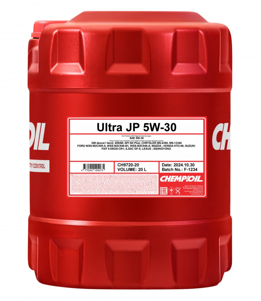 Chempioil Ultra JP 5W-30 20 �