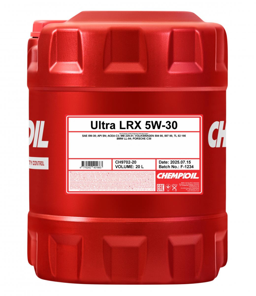 Chempioil Ultra LRX 5W-30 20 �