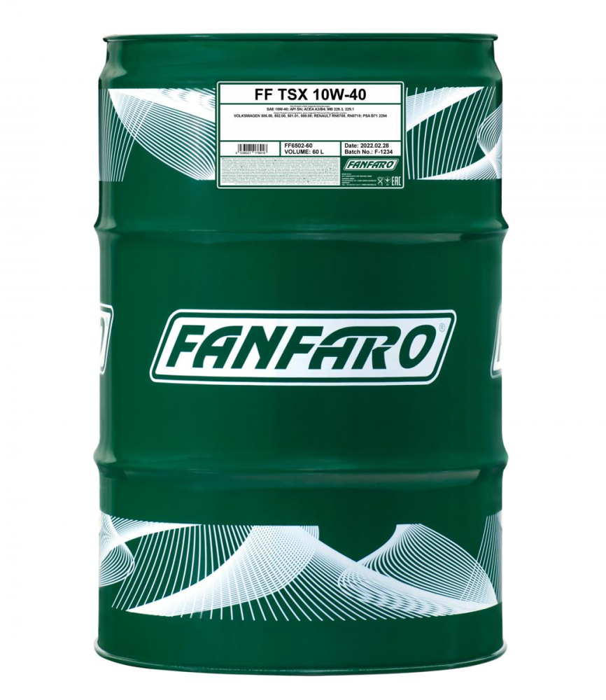 Fanfaro TSX 6502 10W-40 SN 60 л