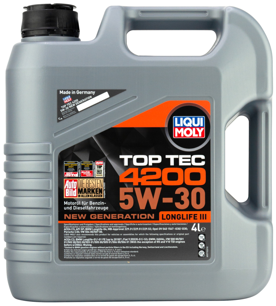 Liqui Moly Top Tec 4200 5W-30 New Generation 4 �
