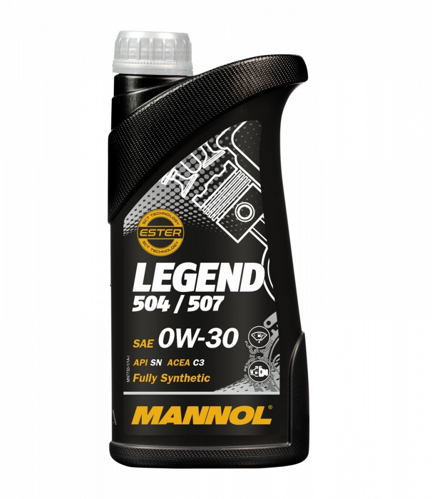 Mannol 7730 Legend 504/507 0W-30 SN C3 1 л
