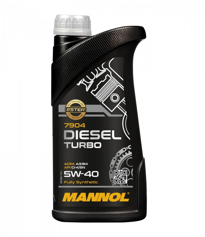 Mannol 7904 Diesel Turbo 5W-40 CI-4/SN A3/B4 1 л