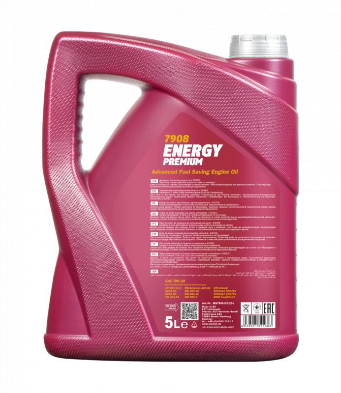 Mannol 7908 Energy Premium C3 5W-30 5 л