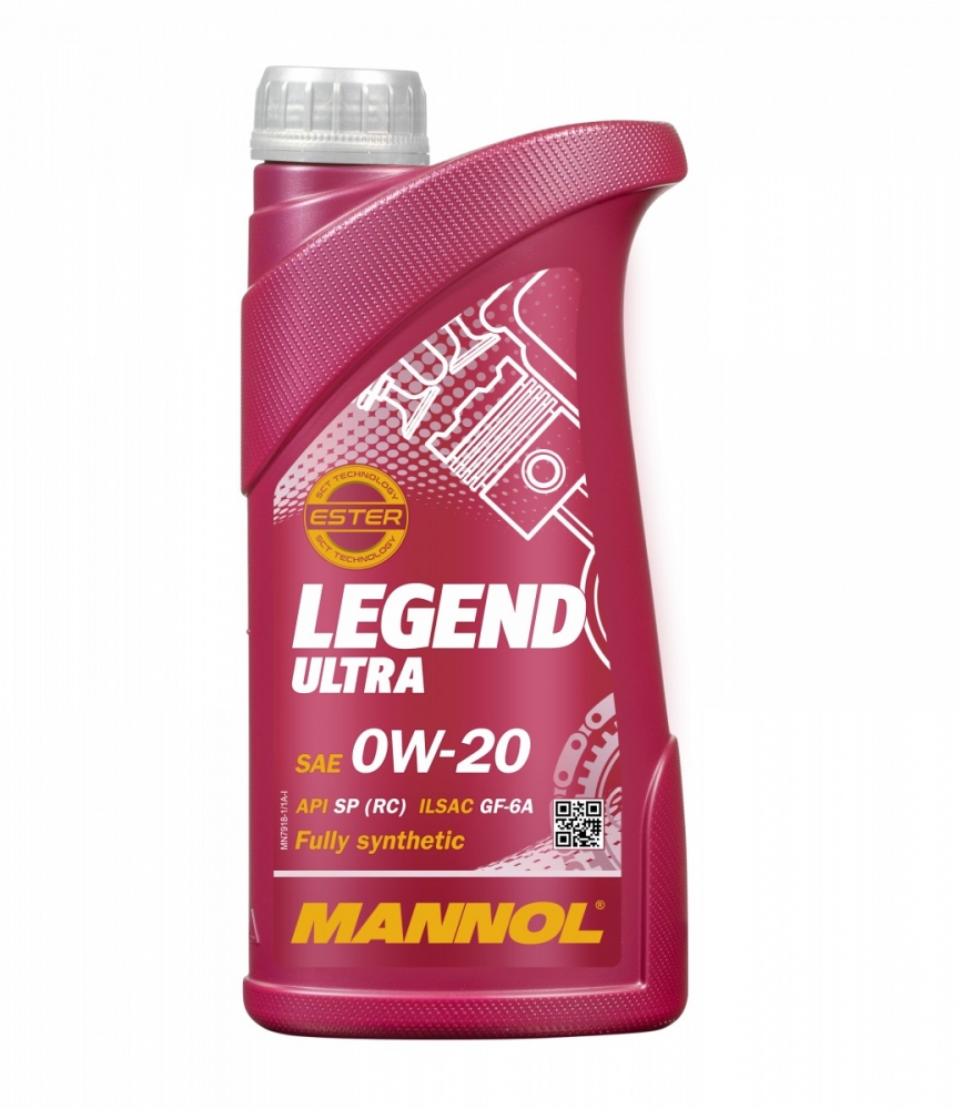 Mannol 7918 Legend Ultra 0W-20 SP/RC GF-6 1 л