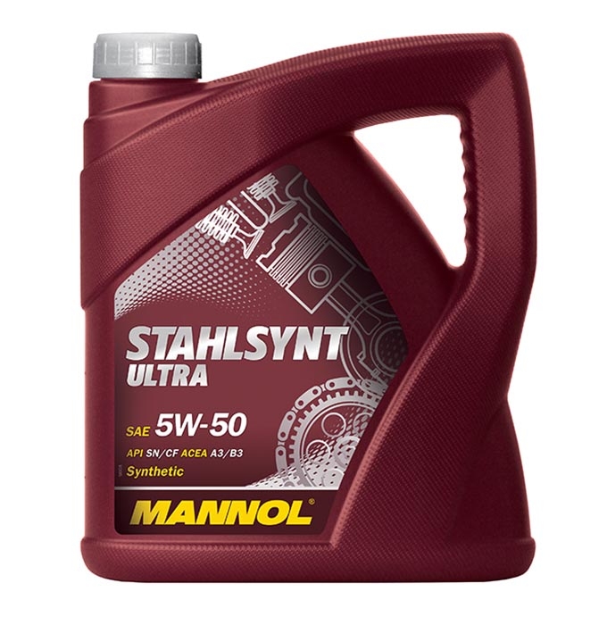 Mannol Stahlsynt Ultra 5W-50 SL/CF 4 л