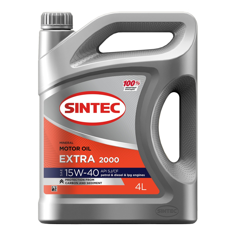 SINTEC Extra 2000 15W-40 SJ/CF 4 л