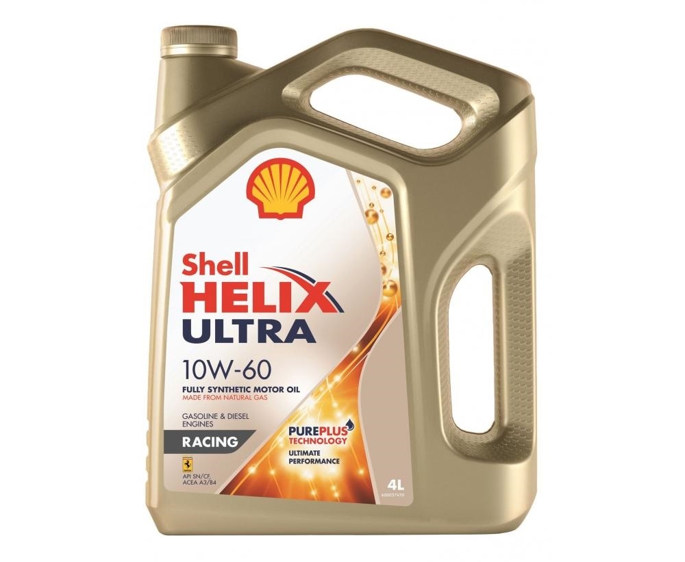 Shell Helix Ultra Racing 10W-60 4 л