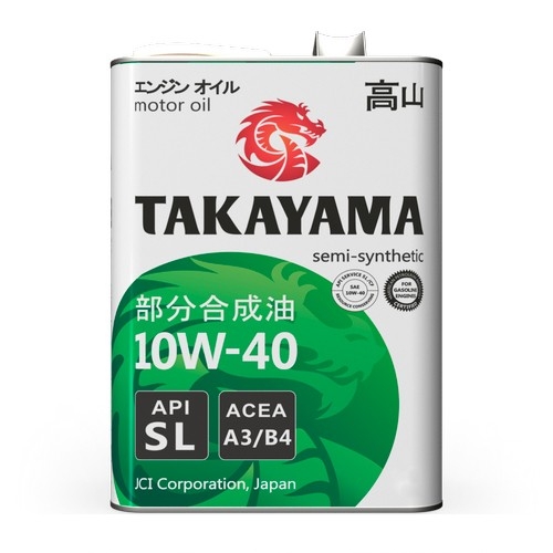 TAKAYAMA 10W-40 SL A3/B4 4 �