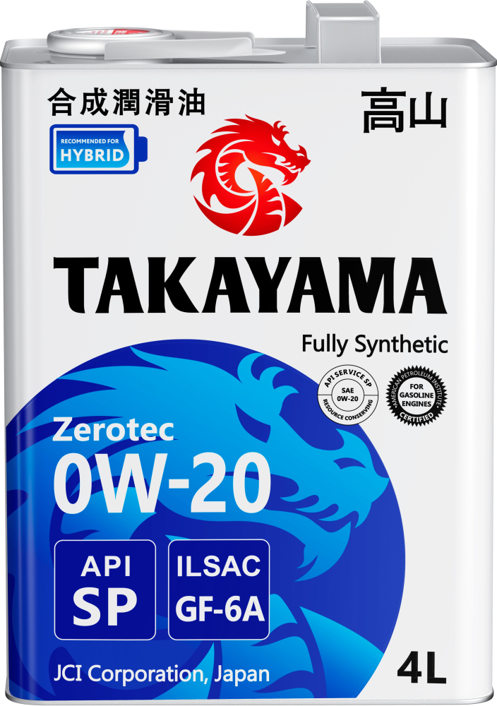 TAKAYAMA PAOtec 0W-20 SP GF-6A 4 �