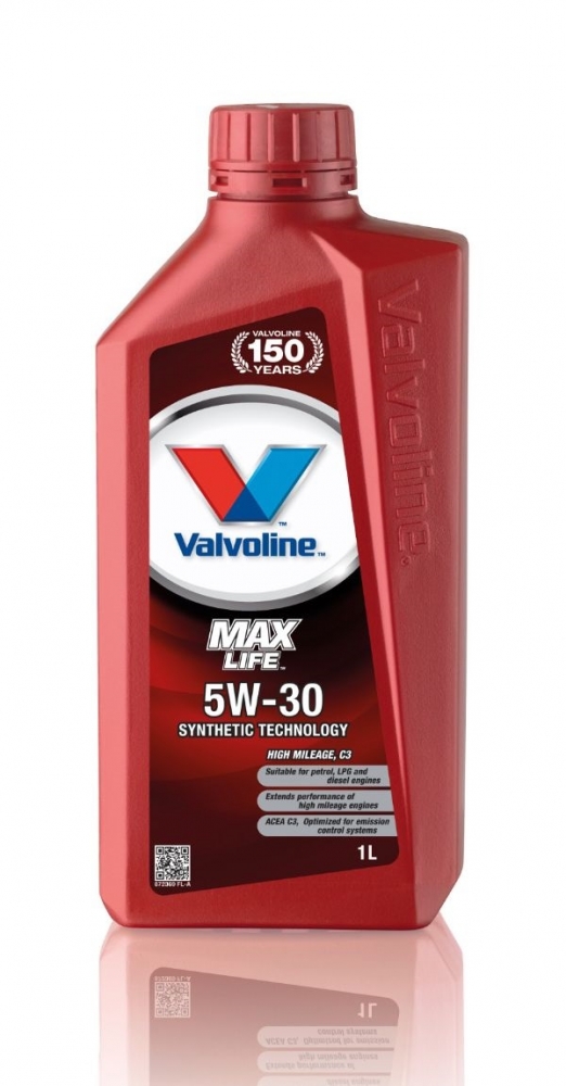 VALVOLINE MAXLIFE C3 5W-30 1 �
