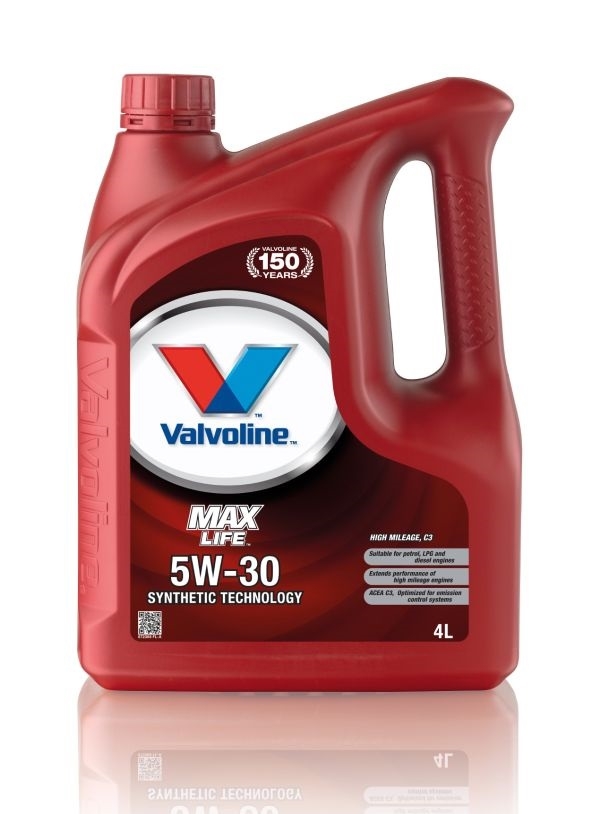 VALVOLINE MAXLIFE C3 5W-30 4 �