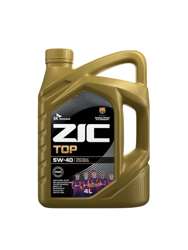 ZIC TOP 5W-40 4 �