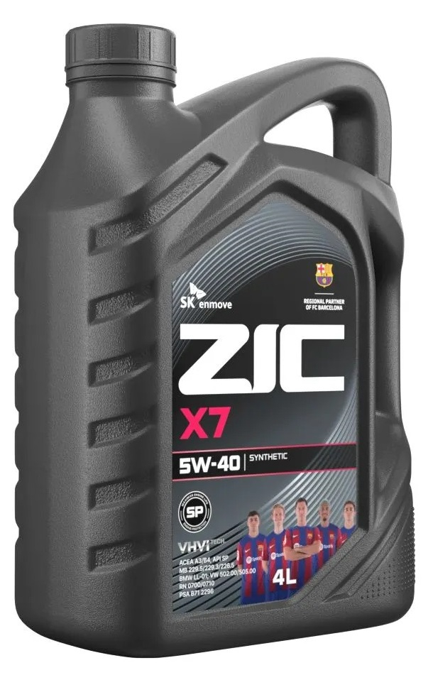 ZIC X7 5W-40 4 �
