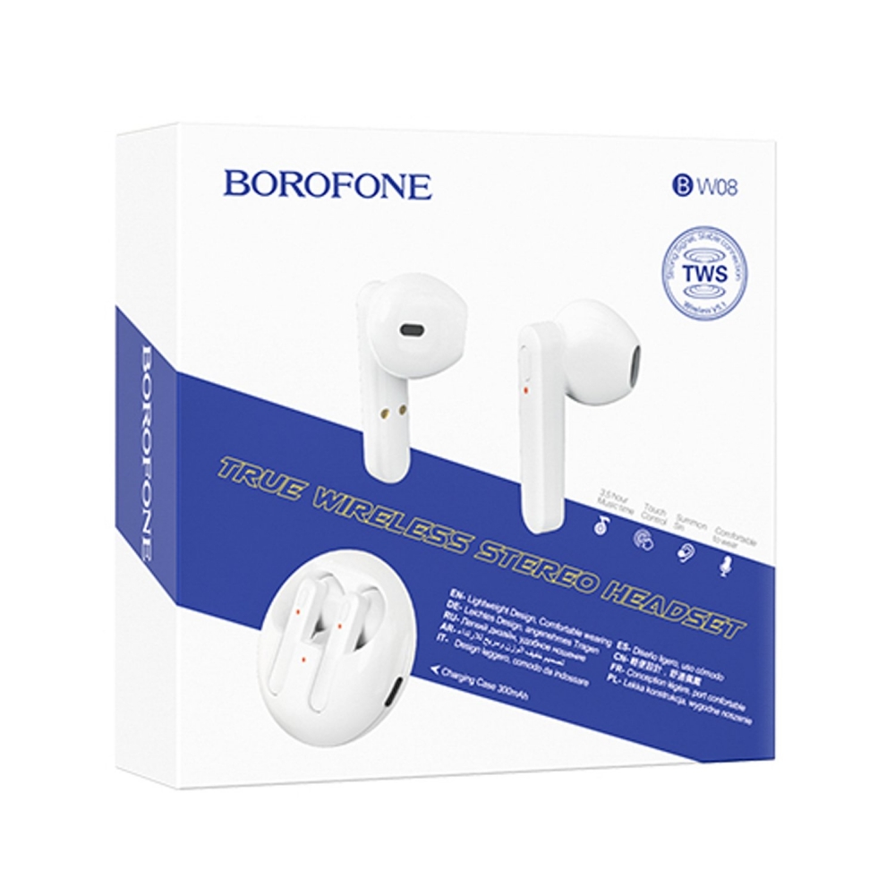 BOROFONE BW08 Luxure true White