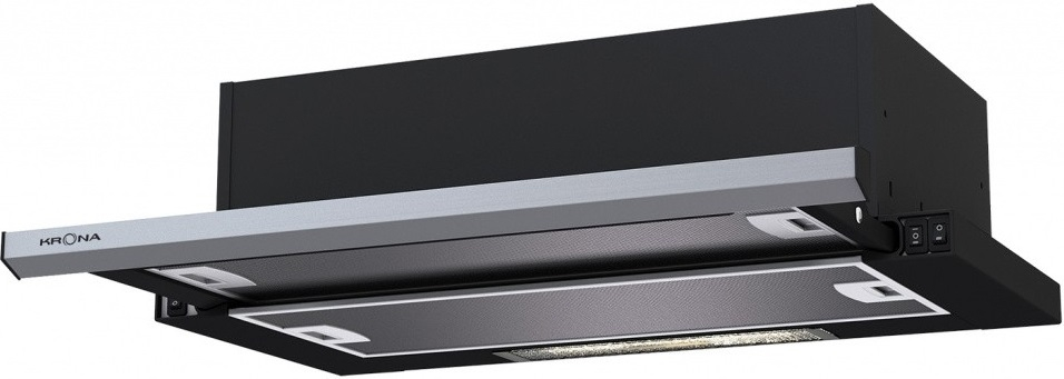 Krona Kamilla slim 600 black/inox